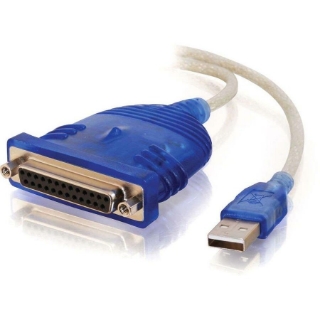 Picture of C2G 6ft USB to DB25 Parallel Printer Adapter Cable