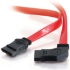 Picture of C2G 18in 7-pin 180&deg; to 90&deg; 1-Device Side Serial ATA Cable