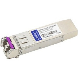 Picture of AddOn Cisco CWDM-SFP10G-1490-80 Compatible TAA Compliant 10GBase-CWDM SFP+ Transceiver (SMF, 1490nm, 80km, LC, DOM)