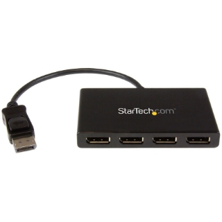 Picture of StarTech.com 4-Port Multi Monitor Adapter, DisplayPort 1.2 MST Hub, 4x 1080p, DP Video Splitter for Extended Desktop Mode, Windows Only