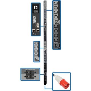 Picture of Tripp Lite 3-Phase PDU Switched 27.7kW 220/230V 24 C13; 6 C19 63A IEC309