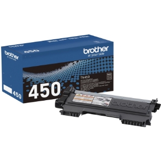 Picture of Brother Genuine TN450 Mono Laser High Yield Black Toner Cartridge