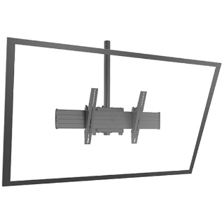 Picture of Chief FUSION XCM1U Ceiling Mount for Flat Panel Display, Digital Signage Display - Black