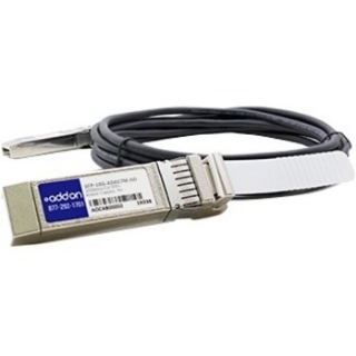 Picture of AddOn MSA and TAA Compliant 10GBase-CU SFP+ to SFP+ Direct Attach Cable (Active Twinax, 3m)