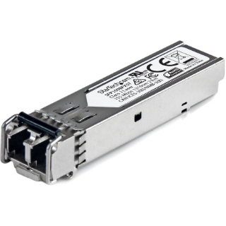 Picture of StarTech.com MSA Uncoded SFP Module - 100BASE-FX - 100Mb Ethernet SFP 100MbE Multi Mode Fiber (MMF) Optic Transceiver Module - 2km DDM