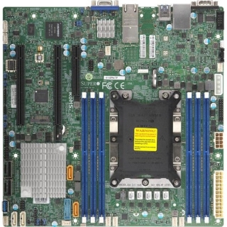 Picture of Supermicro X11SPM-TF Server Motherboard - Intel C622 Chipset - Socket P LGA-3647 - Micro ATX