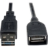 Picture of Tripp Lite 1ft USB 2.0 High Speed Extension Cable Reversible A to A M/F