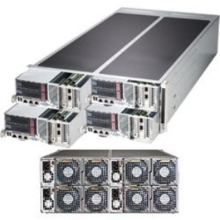 Picture of Supermicro SuperServer F628G3-FTPT+ Barebone System - 4U Rack-mountable - Socket LGA 2011-v3 - 2 x Processor Support