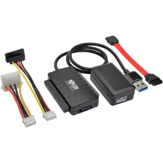 Picture of Tripp Lite USB 3.0 SuperSpeed to SATA/IDE Adapter 2.5/3.5/5.25" Hard Drives