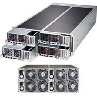 Picture of Supermicro SuperServer F628G2-FC0PT+ Barebone System - 4U Rack-mountable - Socket LGA 2011-v3 - 2 x Processor Support