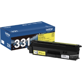 Picture of Brother Genuine TN331Y Yellow Toner Cartridge