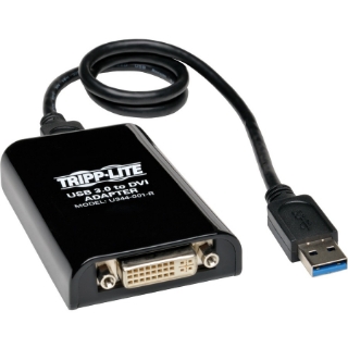 Picture of Tripp Lite USB 3.0 to VGA DVI Adapter SuperSpeed 512MB SDRAM 2048x1152 1080p