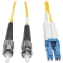 Picture of Tripp Lite 20M Duplex Singlemode 9/125 Fiber Optic Patch Cable LC/ST 65' 65ft 20 Meter