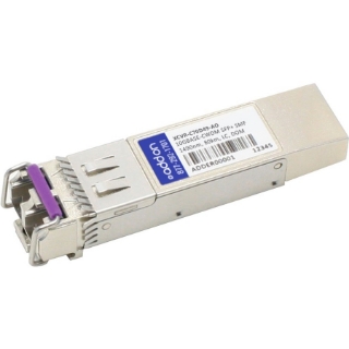 Picture of AddOn Ciena XCVR-C70D49 Compatible TAA Compliant 10GBase-CWDM SFP+ Transceiver (SMF, 1490nm, 80km, LC, DOM)