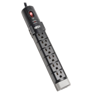 Picture of Tripp Lite Surge Protector Power Strip 120V 8 Outlet RJ11 6' Cord 2160 Joule