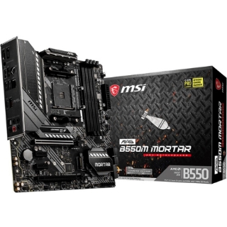 Picture of MSI MAG B550M MORTAR Desktop Motherboard - AMD B550 Chipset - Socket AM4 - Micro ATX