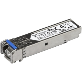 Picture of StarTech.com MSA Uncoded SFP Transceiver Module - 100BASE-BX - 100 Mb Ethernet BiDi Fiber (SMF)