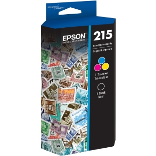 Picture of Epson DURABrite Ultra T215 Original Ink Cartridge - Combo Pack - Black, Color