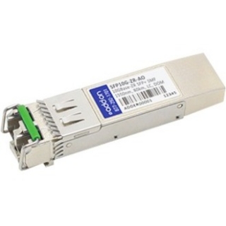 Picture of AddOn Cisco SFP-10G-ZR Compatible TAA Compliant 10GBase-ZR SFP+ Transceiver (SMF, 1550nm, 80km, LC, DOM)