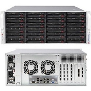 Picture of Supermicro SuperStorage 6048R-E1CR24N Barebone System - 4U Rack-mountable - Socket LGA 2011-v3 - 2 x Processor Support