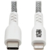 Picture of Tripp Lite Heavy-Duty USB-C to Lightning Sync/Charge Cable, MFi Certified - M/M, USB 2.0, 10 ft. (3 m)