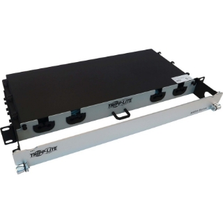 Picture of Tripp Lite Preloaded Fiber Panel 1U 2x12F MTP/MPO-PC to LC F/M OM4 MMF 20M