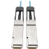 Picture of Tripp Lite QSFP+ to QSFP+ Active Optical Cable - 40Gb, AOC, M/M, Aqua, 1 m (3 ft.)