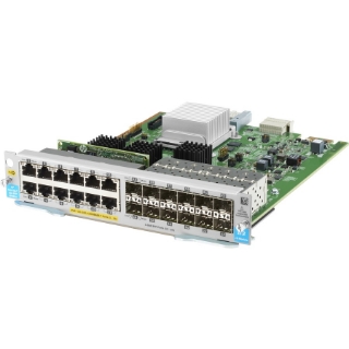 Picture of HPE 12-port 10/100/1000BASE-T PoE+ / 12-port 1GbE SFP MACsec v3 zl2 Module