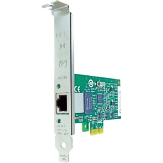 Picture of Axiom 10/100/1000Mbs Single Port RJ45 PCIe x1 NIC Card for Intel - I210T1