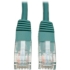 Picture of Tripp Lite 3ft Cat5e / Cat5 350MHz Molded Patch Cable RJ45 M/M Green 3'