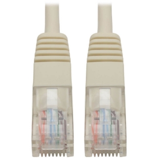 Picture of Tripp Lite 14ft Cat5e / Cat5 350MHz Molded Patch Cable RJ45 M/M White 14'