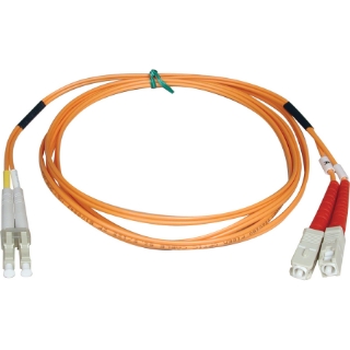 Picture of Tripp Lite 20M Duplex Multimode 50/125 Fiber Optic Patch Cable LC/SC 65' 65ft 20 Meter