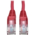 Picture of Tripp Lite 5ft Cat5e / Cat5 Snagless Molded Patch Cable RJ45 M/M Red 5'