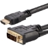 Picture of StarTech.com HDMI to DVI Cable - 6 ft / 2m - HDMI to DVI-D Cable - HDMI Monitor Cable - HDMI to DVI Adapter Cable