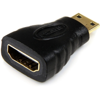 Picture of StarTech.com Mini HDMI to HDMI Adapter, 4K High Speed HDMI Adapter, 4K 30Hz Ultra HD High Speed HDMI Adapter, UHD Mini HDMI Adapter 4K