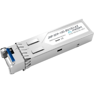 Picture of Axiom 10GBASE-BX-U SFP+ Transceiver for Juniper - JNP-SFP-10G-BX10U (Upstream)