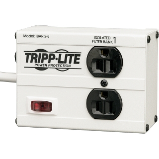 Picture of Tripp Lite Isobar Surge Protector Metal 2 Outlet 6' Cord 1410 Joules