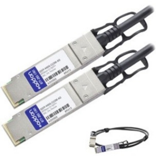 Picture of AddOn Cisco QSFP-H40G-CU2M Compatible TAA Compliant 40GBase-CU QSFP+ to QSFP+ Direct Attach Cable (Passive Twinax, 2m)