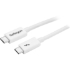 Picture of StarTech.com 1m Thunderbolt 3 Cable - 20Gbps - White - Thunderbolt / USB-C / DisplayPort Compatible - Thunderbolt 3 USB-C Cable