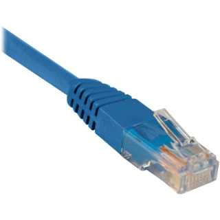 Picture of Tripp Lite 10ft Cat5e / Cat5 350MHz Molded Patch Cable RJ45 M/M Blue 10'