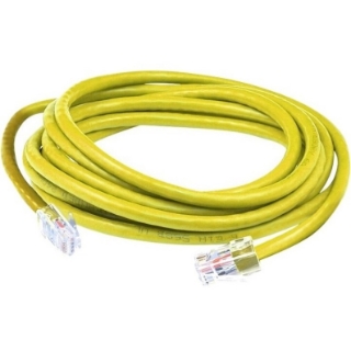 Picture of AddOn 3ft RJ-45 (Male) to RJ-45 (Male) Yellow Cat5e UTP PVC Copper Patch Cable