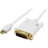 Picture of StarTech.com 6 ft Mini DisplayPort to DVI Active Adapter Converter Cable - mDP to DVI 1920x1200 - White