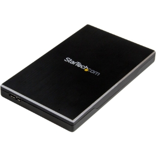 Picture of StarTech.com 2.5" External Hard Drive Enclosure - Supports UASP - Aluminum - USB 3.1 Enclosure - SSD/HDD Enclosure