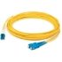 Picture of AddOn 82m LC (Male) to SC (Male) Straight Yellow OS2 Duplex Plenum Fiber Patch Cable