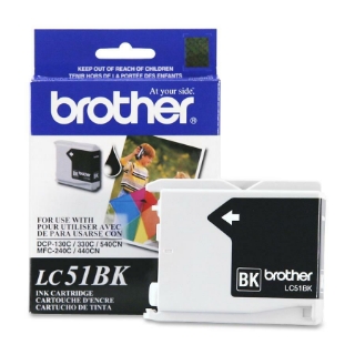 Picture of Brother LC51BK Original Ink Cartridge