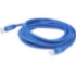 Picture of AddOn 20ft RJ-45 (Male) to RJ-45 (Male) Blue Microboot, Snagless Cat7 S/FTP PVC Copper Patch Cable