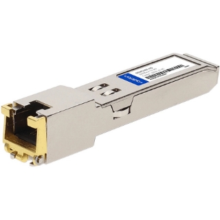 Picture of AddOn IBM 00WC086 Compatible TAA Compliant 10/100/1000Base-TX SFP Transceiver (Copper, 100m, RJ-45)