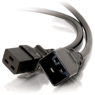 Picture of C2G 3ft 14AWG 250 Volt Power Extension Cord (IEC320 C20 to IEC320 C19)