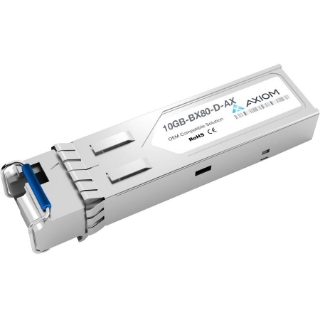 Picture of Axiom 10GBASE-BX80-D SFP+ Transceiver for Extreme - 10GB-BX80-D (Downstream)
