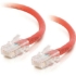 Picture of C2G-7ft Cat5e Non-Booted Crossover Unshielded (UTP) Network Patch Cable - Red